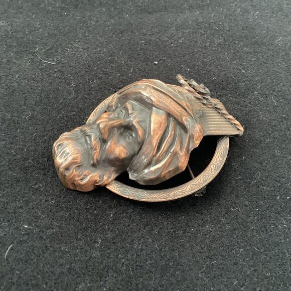 Vintage 1940s Dafri of Toronto Thief of Baghdad brooch pin. J0089 - Picture 5 of 7